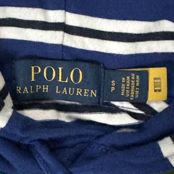 Polo Ralph Lauren Men's Colored Striped Jersey Hooded T-Shirt in Sz. Small- EUC - Picture 6 of 11